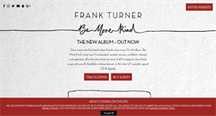 Desktop Screenshot of frank-turner.com